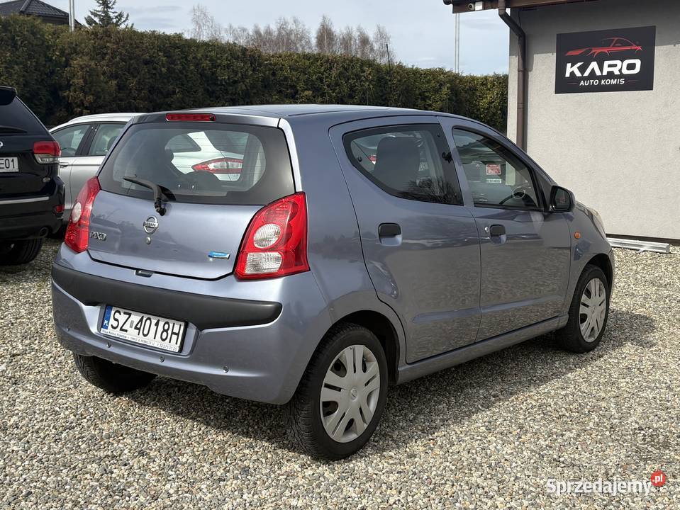 Nissan Pixo srebrny Paniówki