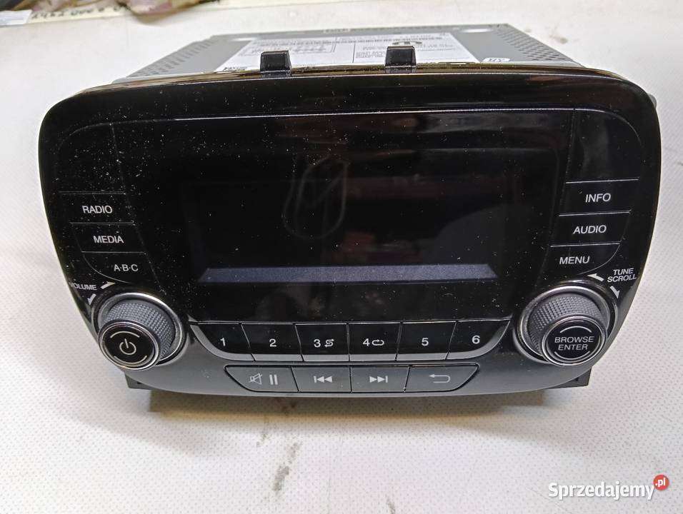 Radio samochodowe fiat 500 Jednorożec