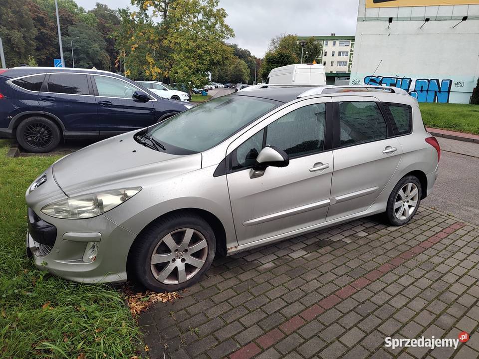 Peugeot 308SW 2009 panorama 16 HDI bez FAPDPF 308 lubuskie Gorzów Wielkopolski