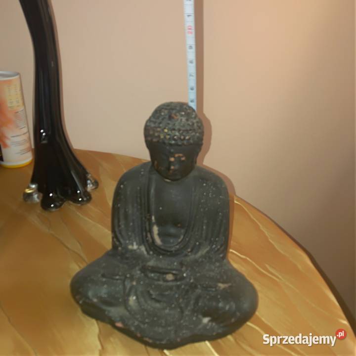 Figurka Budda Buddha z gipsu gipsowa Indie dolnośląskie Legnica