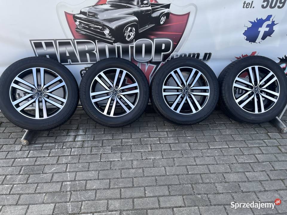 Mercedes X Felgi 6x1143 Bridgestone Dueler HP Pasłęk