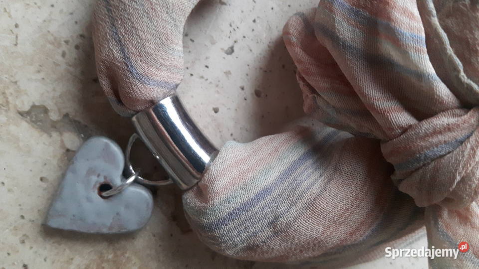 Naszyjnik ceramiczny ręcznie wykonany Naszyjniki mazowieckie