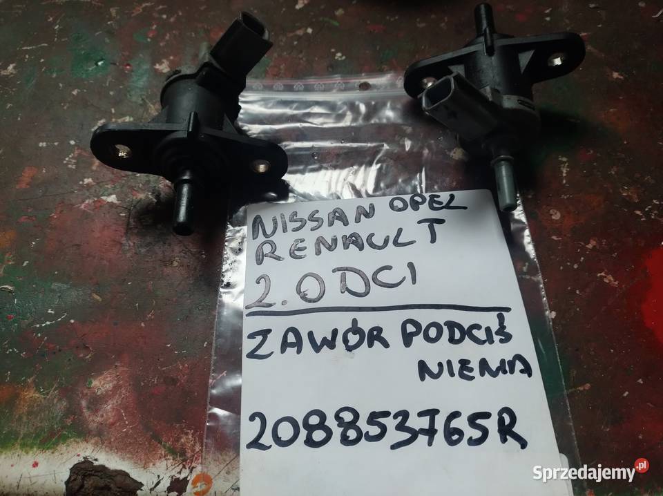 OPEL RENAULT 20DCI 23DCI zawór podciśnienia osobowe Kielce