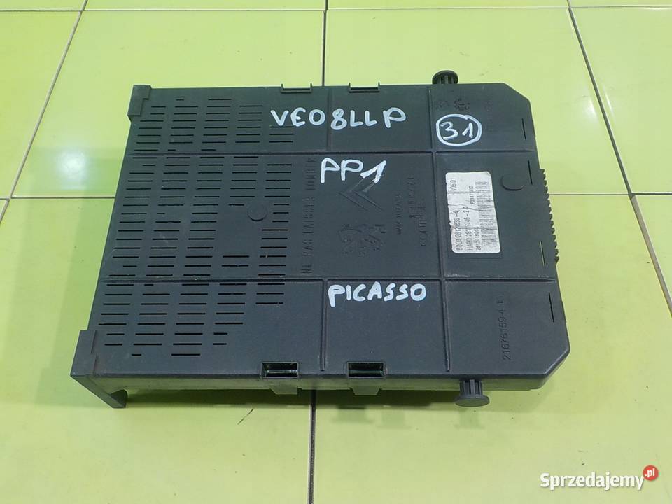 CITROEN C4 PICASSO 20 B 08r 5D skrzynka Skrzynki bezpieczników mazowieckie