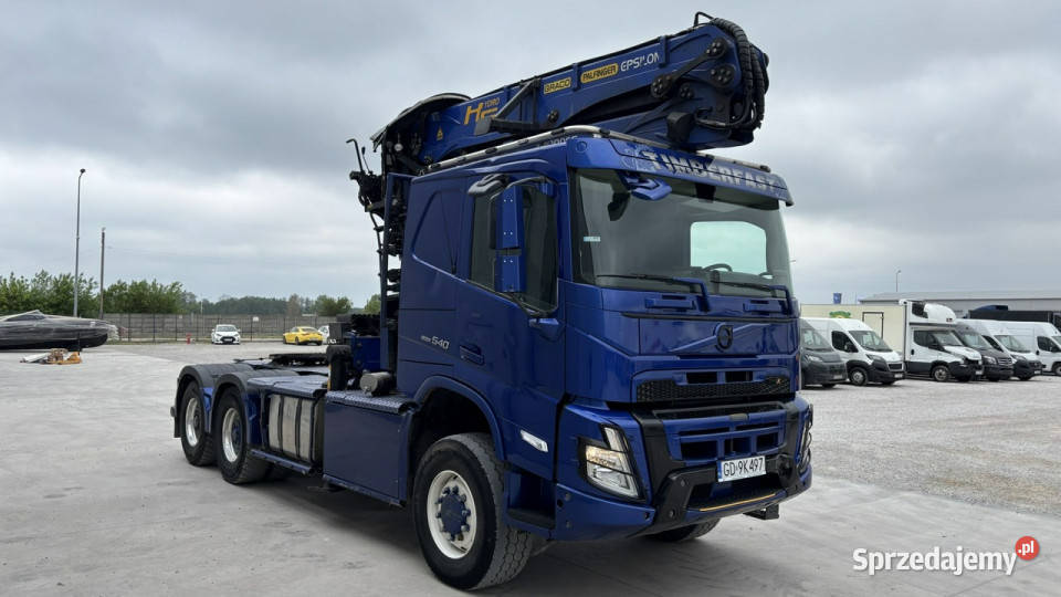 żuraw samochodowy Volvo FMX 540 Żuraw EPSILON Grójec