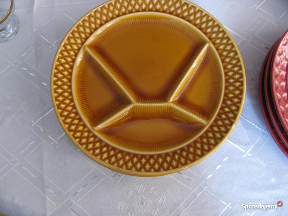 TALERZE DO FONDUE Trzcianka sprzedam