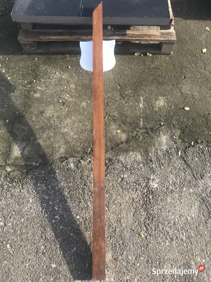 Krzyż drewniany nagrobny grobu Wrocław Psie Pole