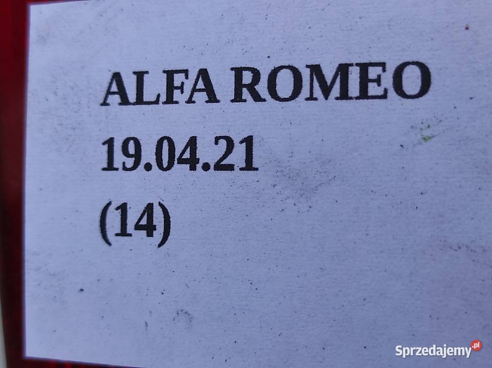 LAMPA LEWA TYŁ W KLAPĘ ALFA ROMEO 147 937 3D lampy tylne Nowy Tomyśl