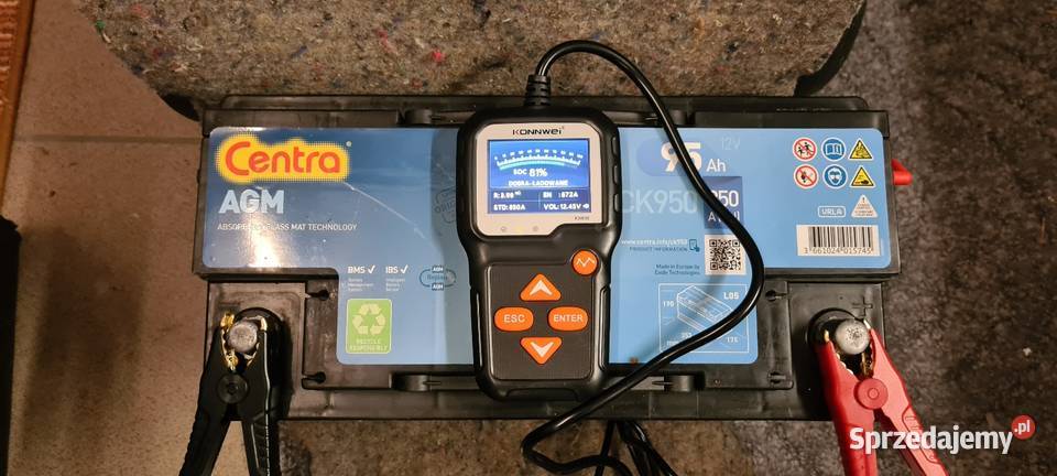 Akumulator STARTSTOP CK950 12V 95AH 850A osobowe Wiśniowa