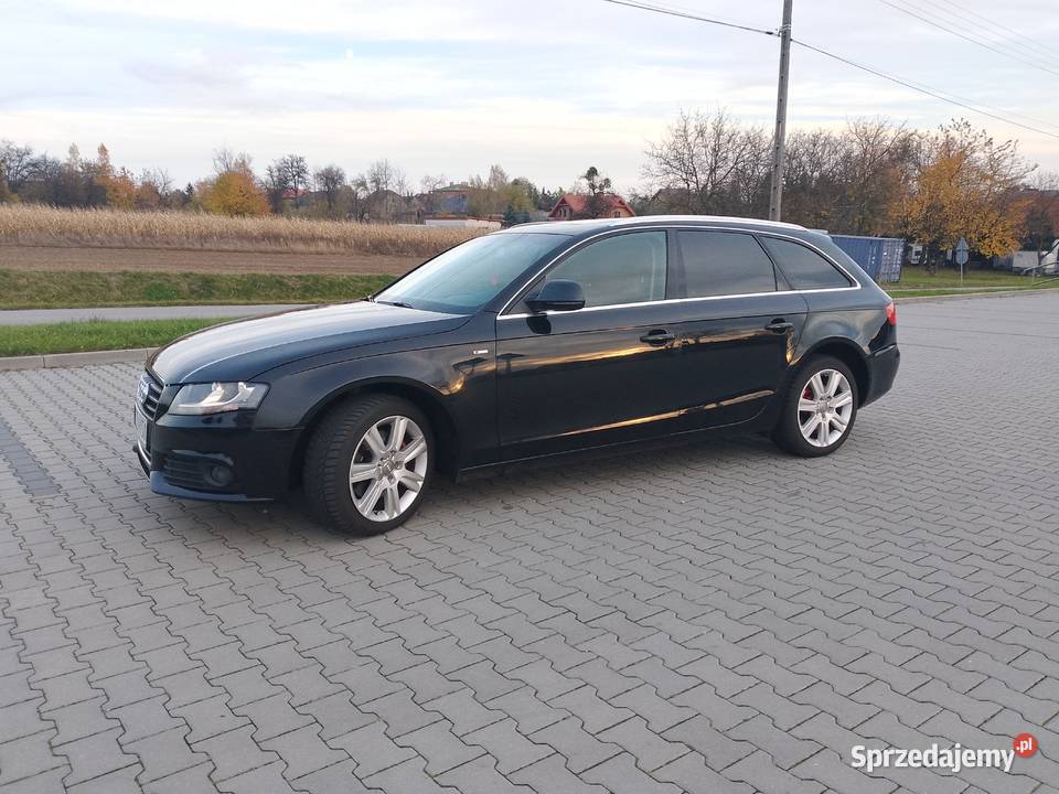 Audi a4 B8 20 143 2010 przebieg 174 Wieluń