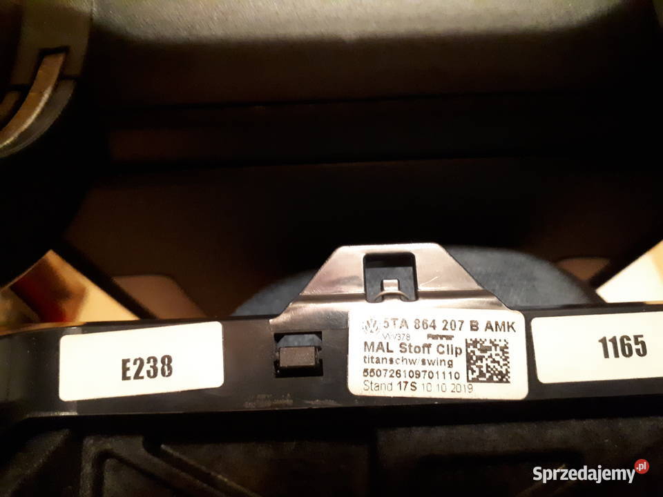 5TA864207B Podłokietnik touran tiguan Volkswagen Warszawa