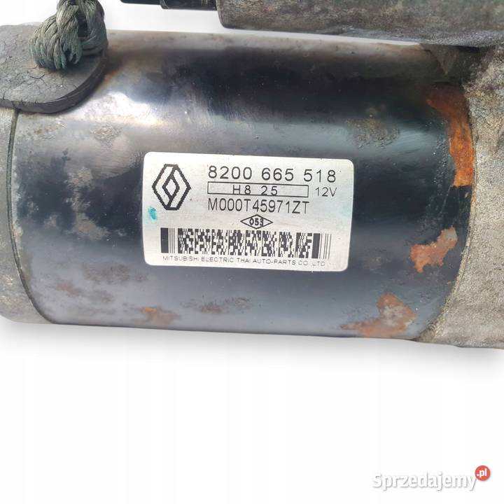 ROZRUSZNIK Renault Scenic 16 16V 8200665518 osobowe lubelskie Chełm
