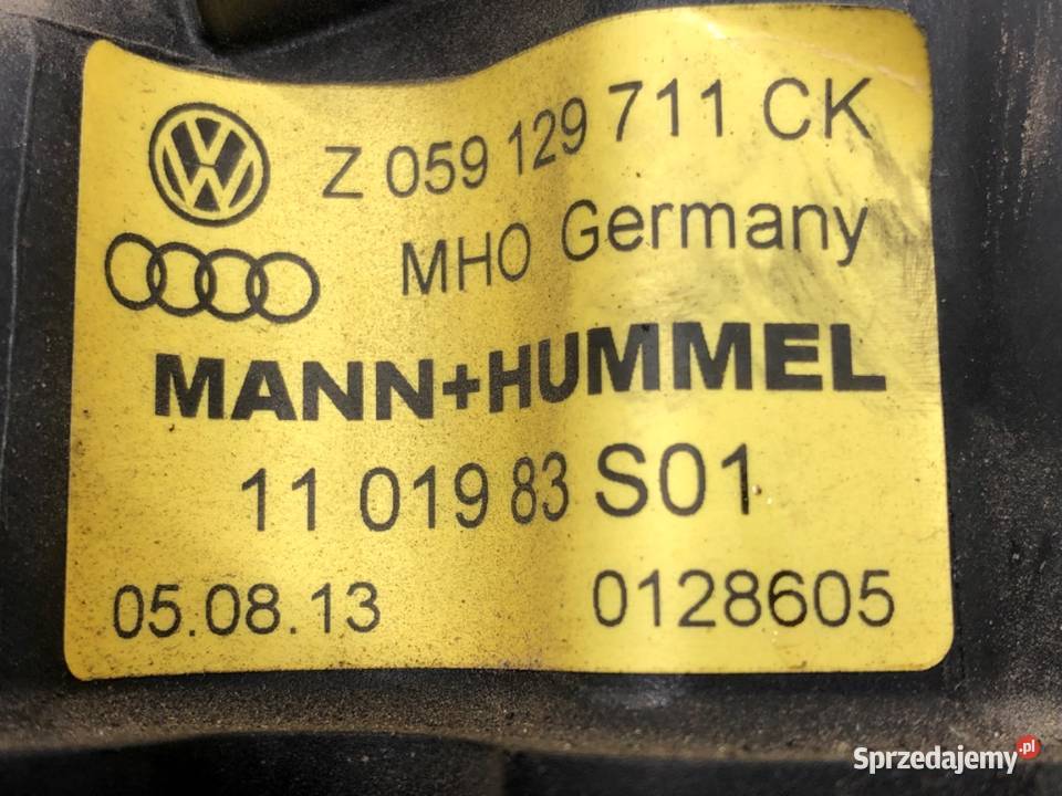 KOLEKTOR SSĄCY AUDI A6 C6 059129711CK 27 180