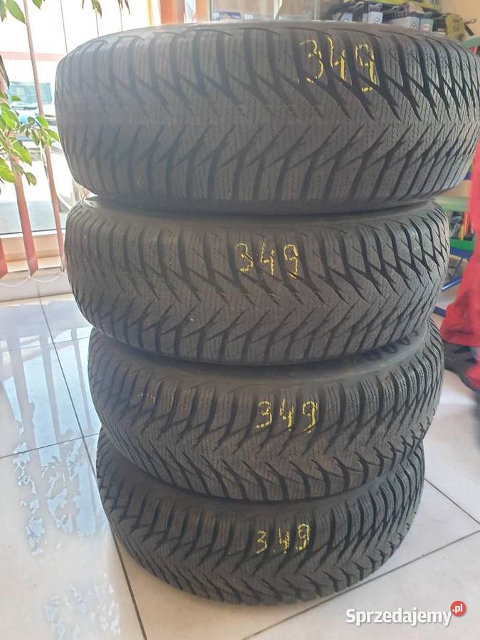 felga stalowa 14 opona Dunlop 18565R14 zima Dobre Miasto