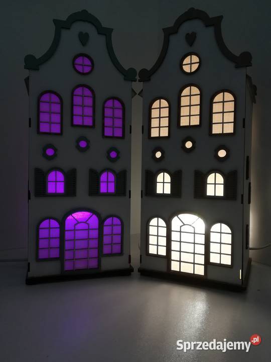 Lampa pokojowa domek kamieniczka duża Poznań
