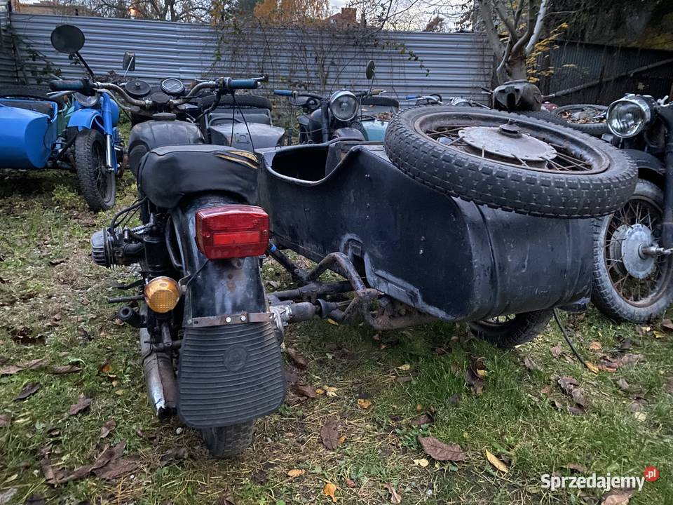 Dniepr MT16 napęd na kosz zarejestrowany w m72 sprzedam