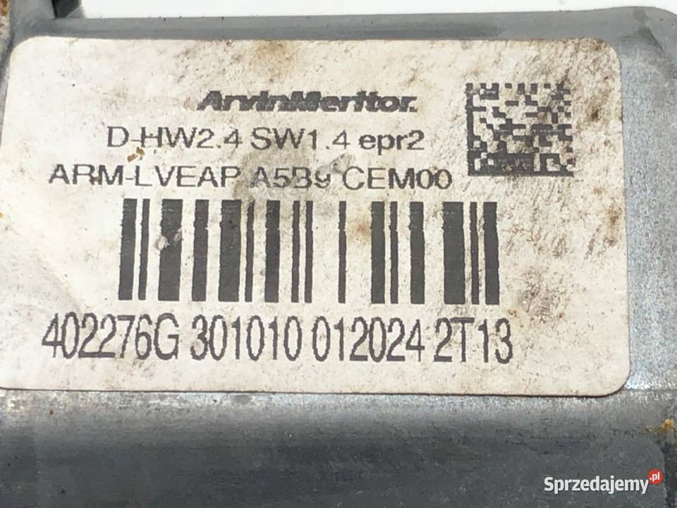 PODNOŚNIK SZYBY PRAWY PRZÓD CITROEN C4 II sprzedam