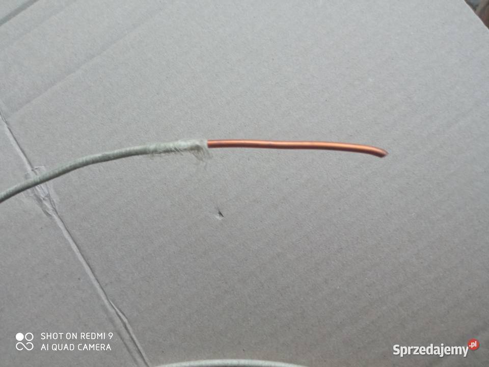 Drut miedziany średnicy 3mm Żagań sprzedam