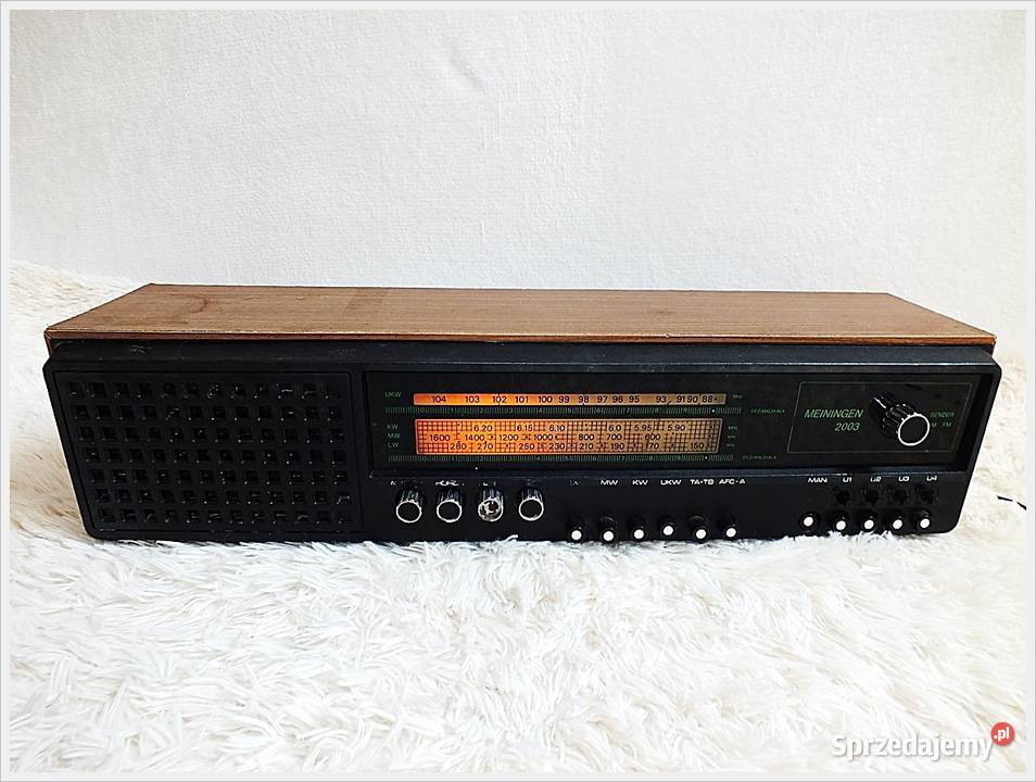 Stare radio tranzystorowe Meinngen 2003 RFT z Żary