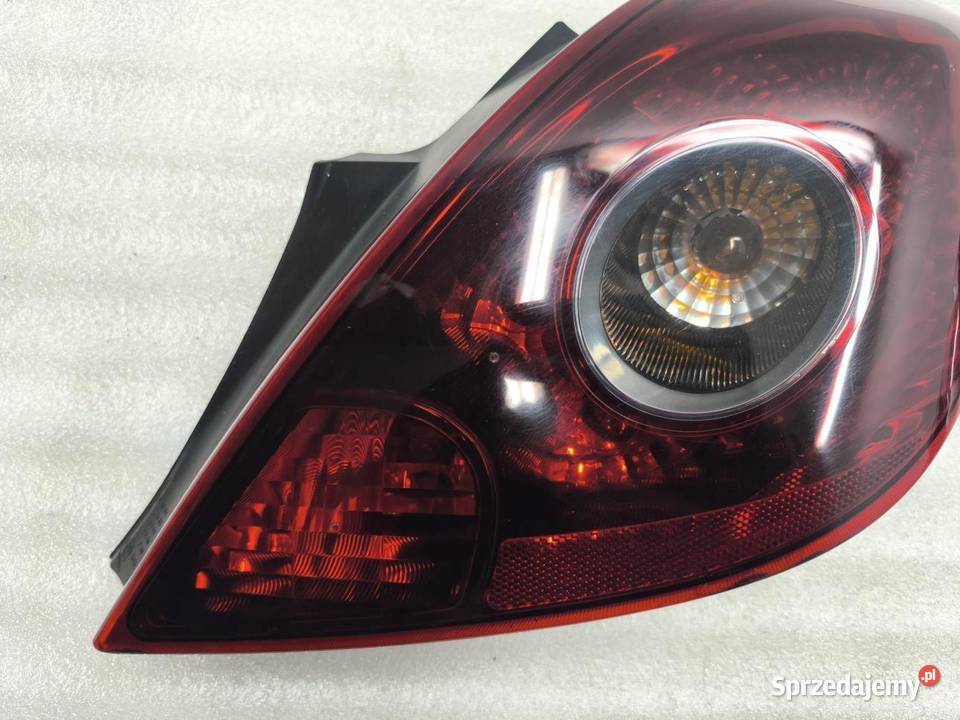 LAMPA PRAWY TYŁ 3D OPEL CORSA D LIFT Lampy cofania