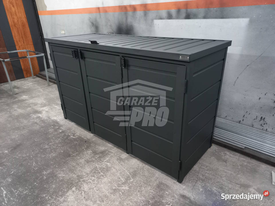 Zabudowa koszy na śmieci wiata obudowa wielkopolskie Gniezno