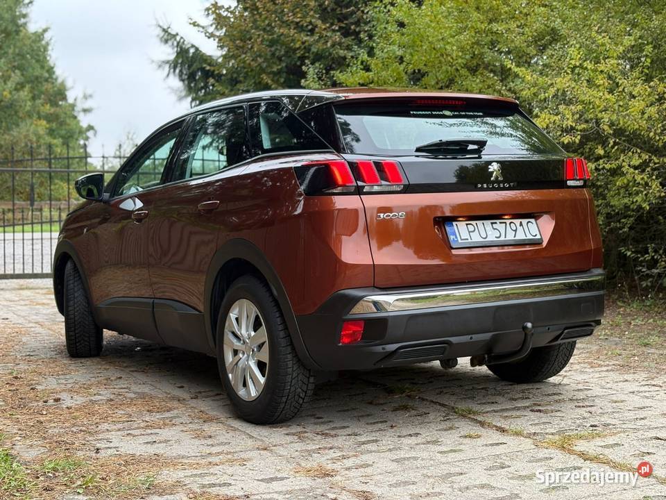 Peugeot 3008 2017r 16Hdi 120 Serwis Nowy Rozrząd elektryczne szyby lubelskie