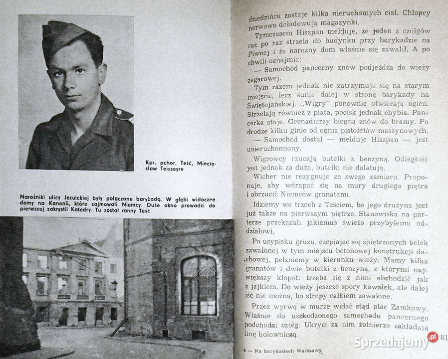 Na barykadach Warszawy Komornicki Stanisław Chełm