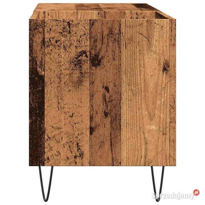 Szafka na płyty stare drewno 845x38x48 WM857242 Warszawa sprzedam