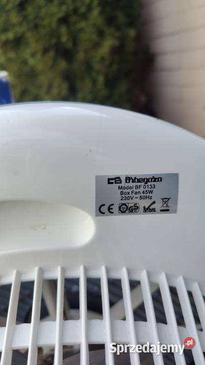 Wentylator Orbegozo BF 0133 Warszawa sprzedam