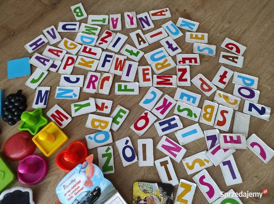 Zestaw magnesów Magnesy literki i cyferki notesy Magnesy