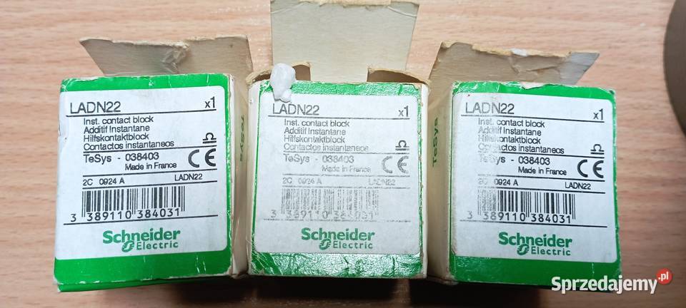 Blok przełącznika pomocniczego LADN 22 Schneider Olkusz