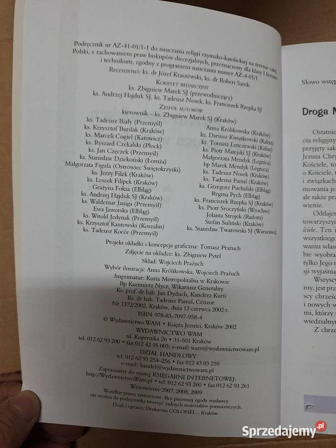 Jestem świadkiem Chrystusa w Kościele Podręcznik