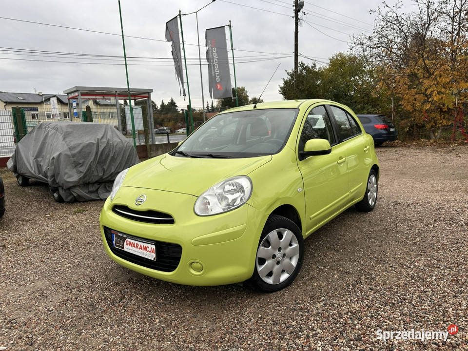 Nissan Micra 12 benzyna 80Bogata wersjaSalon Micra Warszawa