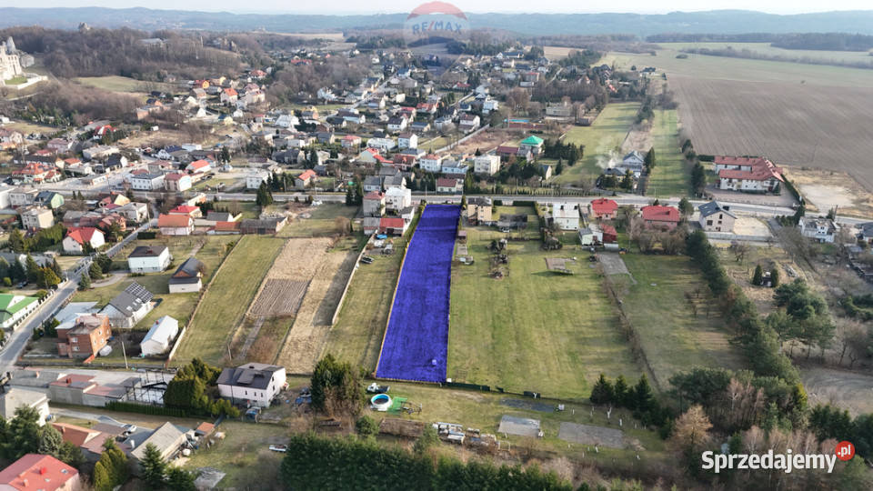 DZIAŁKA BUDOWLANO USŁUGOWA PODZAMCZE 32ar