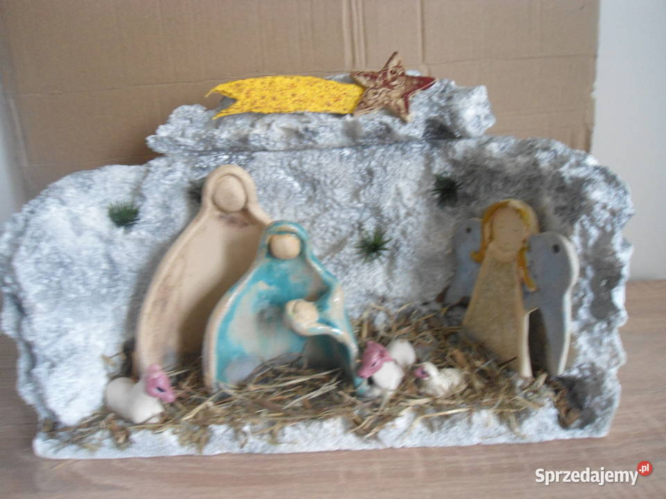 szopka świąteczna z figurkami Koszalin