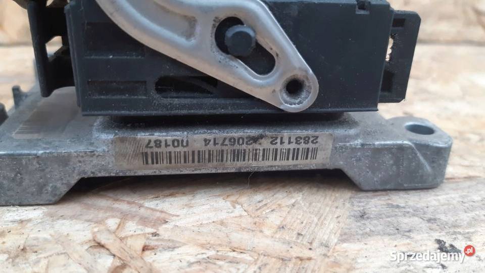 STEROWNIK SILNIKA ALFA ROMEO 147 16 TS 120 Czujniki i sterowniki Gliwice sprzedam