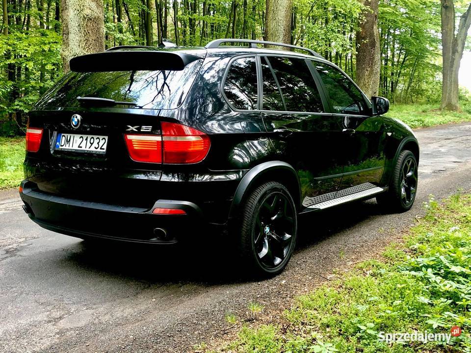 Sprzedam BMW X5 czarne 320km Cieszków