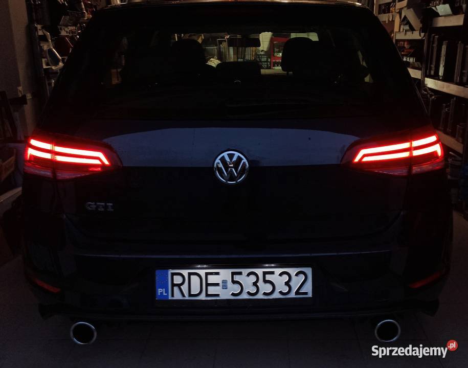 Golf GTI 7 VII 2018r lift 245 manual 6biegowy światła LED Pilzno