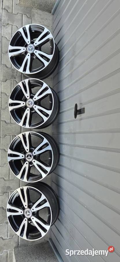 Oryginalne felgi Mercedes A B C CLA 16x65 5x112 dolnośląskie Jelcz-Laskowice