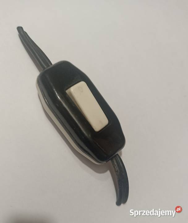 Stary Wyłącznik Włącznik Przełącznik Kabel Sosnowiec sprzedam