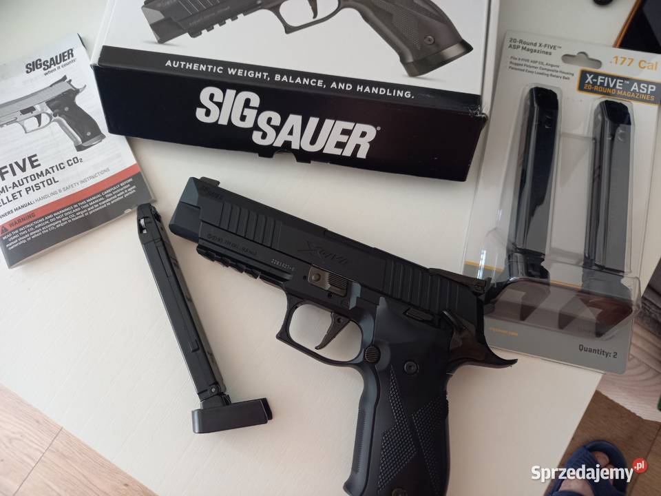 Wiatrówka Sig Sauer P226 XFive 45 mm Black sprzedam