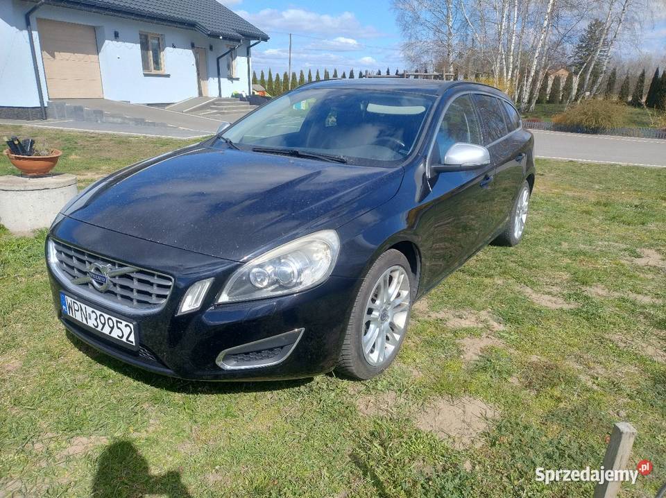 Volvo V60 16d przebieg 173 poduszka powietrzna Płońsk