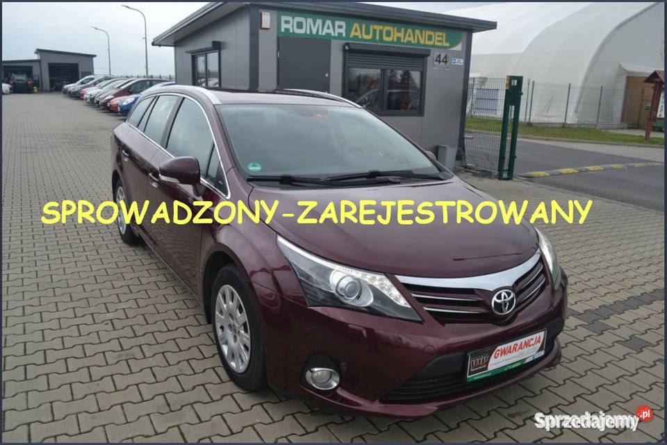 Toyota Avensis z Niemiec OPŁACONA 98 bluetooth dolnośląskie Zgorzelec
