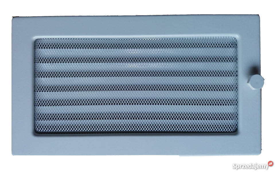 Kratka kominkowa biała 17 x 30 z żaluzjąramka sprzedam