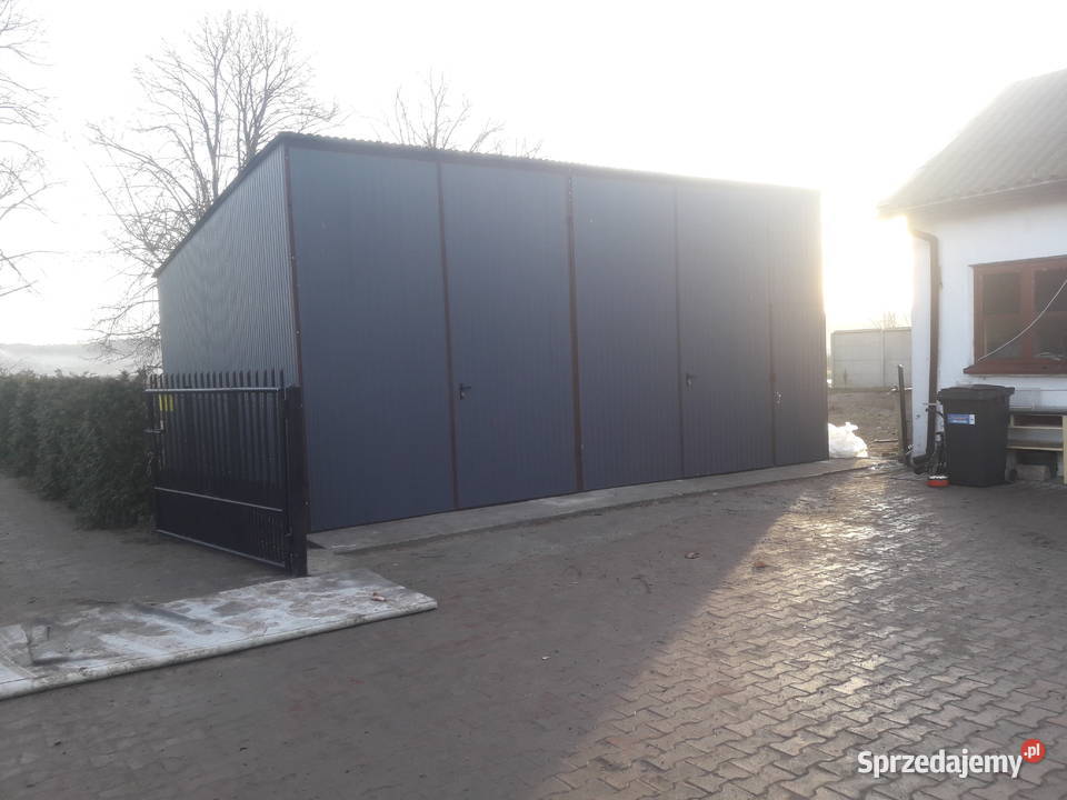 Garaż Blaszany Lekka Hala Stalowa konstrukcja z samodzielny mazowieckie