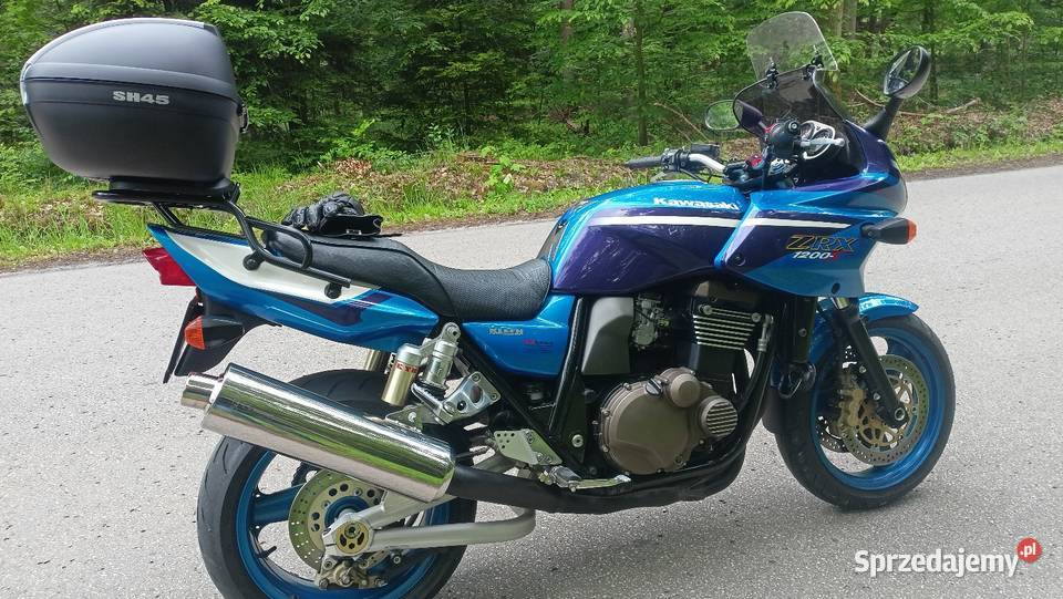 Kawasaki zrx 1200 s niebieski Staszów sprzedam