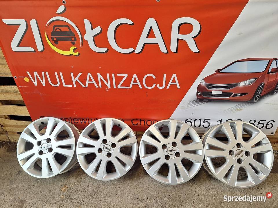 Alufelgi 4x100 16 ET49 OPEL Astra G Combo Corsa Samochodowe Choceń