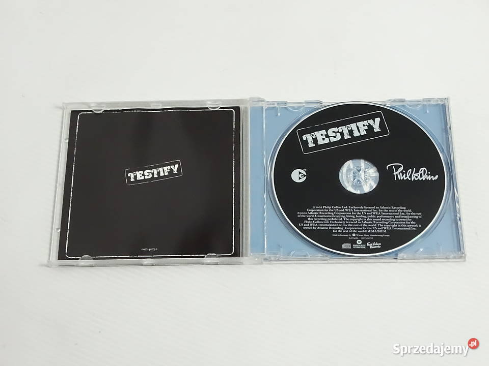Phil Collins Testify Płyta CD Stan Płyty i kasety lubelskie Biłgoraj