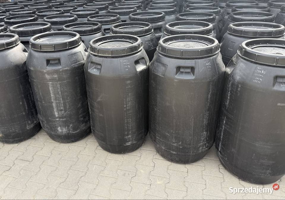 NAJWIEKSZE BECZKI 250 litrów spożywce plastikowe Brzesko sprzedam