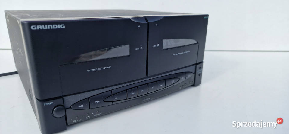 Magnetofon Grundig M30CCF Stereo Cassette Deck Międzychód